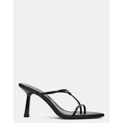 Steve Madden Senses Black Leather