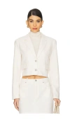 Steve Madden Seraphine Blazer In Cream