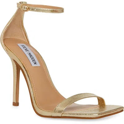 Steve Madden Shaye Womens Faux Leather Square Toe Heels In Brown