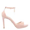 Steve Madden Patent Leather Sandal In Pink