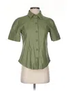 Steve Madden Short Sleeve Blouse In Green