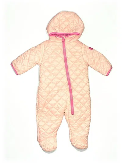 Pre-owned Steve Madden Babies' Short Sleeve Onesie In Pink