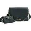 Steve Madden Siena Crossbody Bag In Black