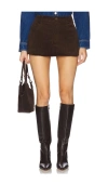 Steve Madden Simona Skirt In Brown