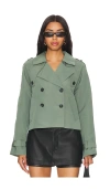 Steve Madden Sirus Jacket Light Green In Green