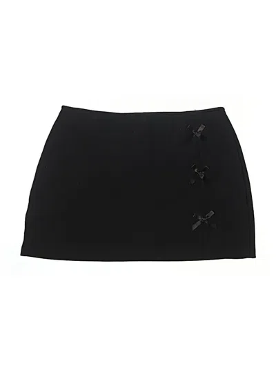 Pre-owned Steve Madden Skort In Black