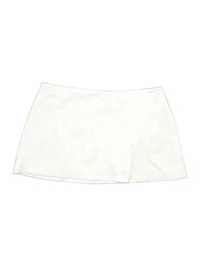 Pre-owned Steve Madden Skort In White