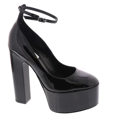 Steve Madden Skyrise Womens Padded Insole Platform Heels In Black