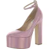 Steve Madden Skyrise Womens Padded Insole Platform Heels In Pink