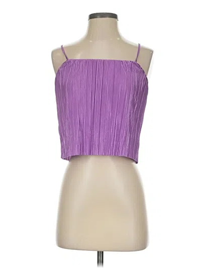 Pre-owned Steve Madden Sleeveless Blouse In Purple