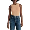 Steve Madden Sleeveless Bodysuit In Light Coral