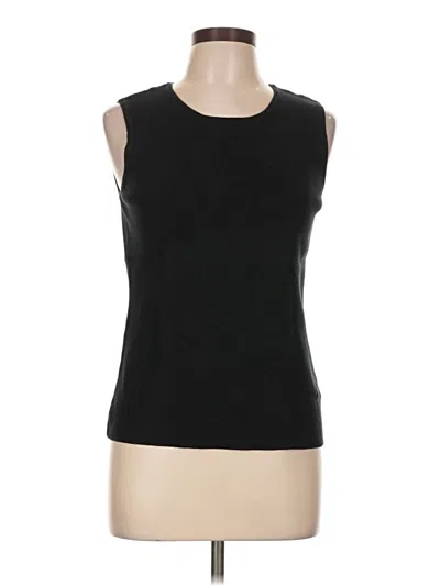 Pre-owned Steve Madden Sleeveless Top Black Strapless Neckline Tops