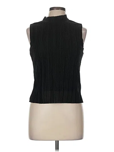 Steve Madden Sleeveless Turtleneck In Black