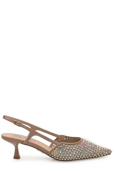 Steve Madden Slingback Pumps In Beige