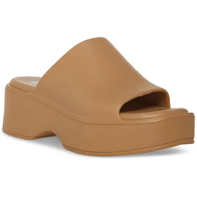 Steve Madden Slinky Womens Block Heel Peep-toe Platform Sandals