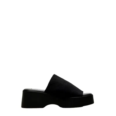 Steve Madden Slinky30 Sandal Black Slin03s1-027 Women's
