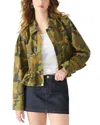 Steve Madden Sloan Jacket In Green