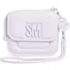 Steve Madden Small Card Wallet Wristlet In Purple