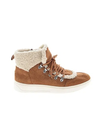 Pre-owned Steve Madden Sneakers In Brown