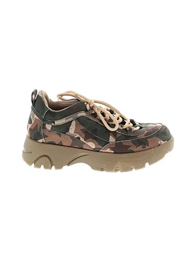Pre-owned Steve Madden Sneakers In Brown