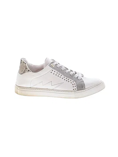 Pre-owned Steve Madden Sneakers In Silver