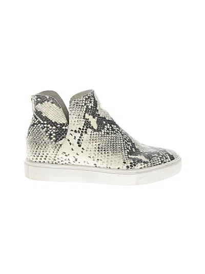 Pre-owned Steve Madden Sneakers In Silver