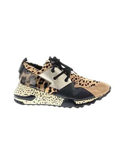 Pre-owned Steve Madden Sneakers In Tan