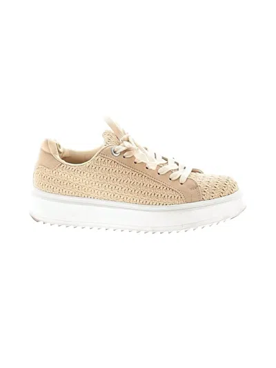 Pre-owned Steve Madden Sneakers In Tan