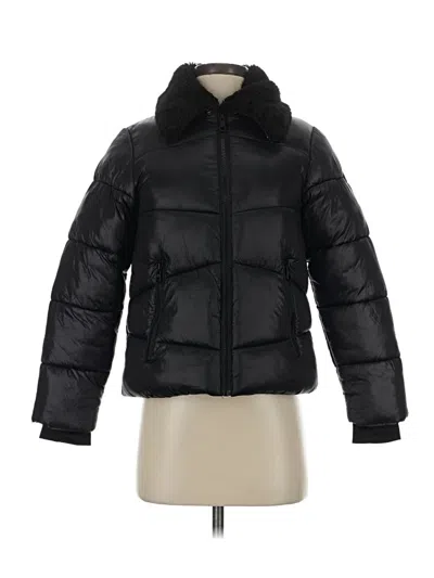 Pre-owned Steve Madden Snow Jacket In Black