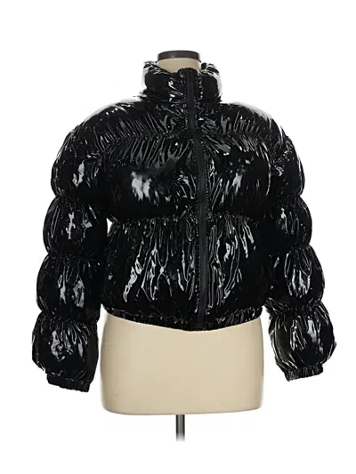 Pre-owned Steve Madden Snow Jacket In Black