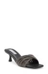 Steve Madden Solange Slide Sandal In Black