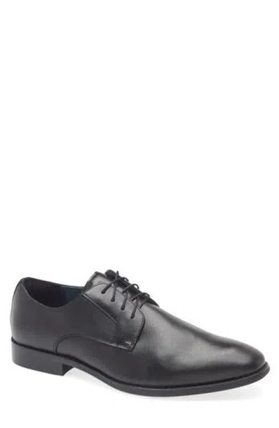 Steve Madden Solomo Textuerd Derby In Black