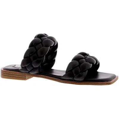 Steve Madden Spain Sandal Black Spai01s1-027 Women's