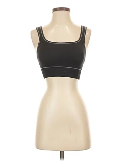 Pre-owned Steve Madden Sports Bra In Black