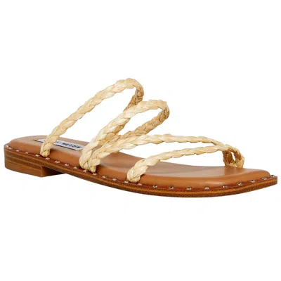 Steve Madden Starie-s Sandal Raffia Star23s1-816 Women's In Blue