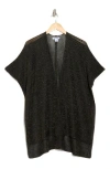 Steve Madden Starlight Knit Duster In Black