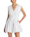 Steve Madden Steve Maddem Gale Bubble Hem Mini Dress In Antique