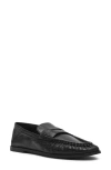 Steve Madden Stewart Convertible Penny Loafer In Black