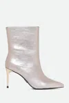 Steve Madden Stivaletto Lyricals Argento In Argento