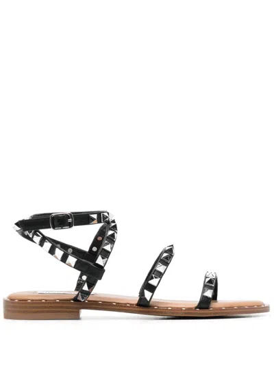 Steve Madden Stud-embellished Flat Sandals In Multi