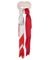 Steve Madden Stupid Cupid Perfect Pair Scarf Set In Red