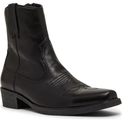 Steve Madden Sturgis Western Boot In Black