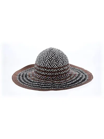 Pre-owned Steve Madden Sun Hat In Black