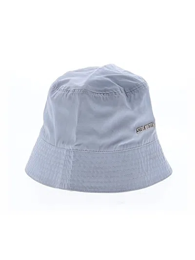 Pre-owned Steve Madden Sun Hat In Blue