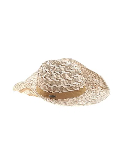 Pre-owned Steve Madden Sun Hat In Brown