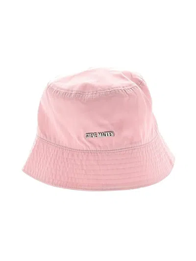 Pre-owned Steve Madden Sun Hat In Pink