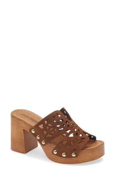 Steve Madden Sunkissed Platform Sandal In Brown