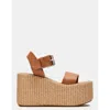 Steve Madden Sunset Tan Leather In Brown