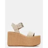 Steve Madden Sunset Tan Leather In Bone Leather
