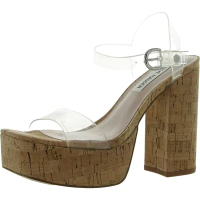 Steve Madden Suri Womens Stiletto Square Toe Heels In Multi
